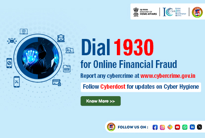 Dial 1930 Online Financial Fraud